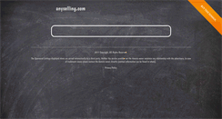 Desktop Screenshot of anyselling.com